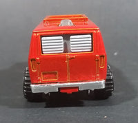 2009 Hot Wheels 1977 Baja Breaker Ford Econoline Van Metalflake Red Die Cast Toy Vehicle