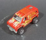 2009 Hot Wheels 1977 Baja Breaker Ford Econoline Van Metalflake Red Die Cast Toy Vehicle