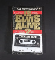 1988 Is Elvis Alive: Gail Brewer-Giorgio Book & Audio Cassette Tape Still Wrapped - Treasure Valley Antiques & Collectibles