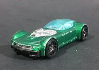 2002 Hot Wheels First Editions Ballistik Green No. 53 41/42 Die Cast Toy Car Vehicle - Treasure Valley Antiques & Collectibles