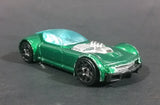 2002 Hot Wheels First Editions Ballistik Green No. 53 41/42 Die Cast Toy Car Vehicle - Treasure Valley Antiques & Collectibles