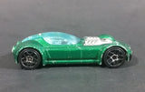 2002 Hot Wheels First Editions Ballistik Green No. 53 41/42 Die Cast Toy Car Vehicle - Treasure Valley Antiques & Collectibles