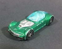 2002 Hot Wheels First Editions Ballistik Green No. 53 41/42 Die Cast Toy Car Vehicle - Treasure Valley Antiques & Collectibles