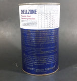 Vintage Shell Shellzone Anti-Freeze Anti-Gel Coolant 1 Quart Can - EMPTY - Treasure Valley Antiques & Collectibles