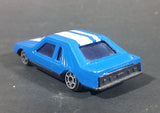 Marz Karz 1980s Ford Mustang 127 Blue with White Stripe Die Cast Toy Car Vehicle - Treasure Valley Antiques & Collectibles