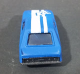 Marz Karz 1980s Ford Mustang 127 Blue with White Stripe Die Cast Toy Car Vehicle - Treasure Valley Antiques & Collectibles