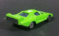 1980s Marz Karz Green Star Special Lancia Stratos Turbo Group 927F Die Cast Toy Race Car - Treasure Valley Antiques & Collectibles