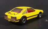 1980 Hot Wheels 1979 Ford Mustang Yellow Die Cast Toy Car - Treasure Valley Antiques & Collectibles