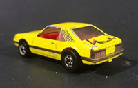 1980 Hot Wheels 1979 Ford Mustang Yellow Die Cast Toy Car - Treasure Valley Antiques & Collectibles