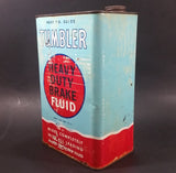 Vintage Tumbler Heavy Duty Brake Fluid Part No. 50128 Automotive Vehicle Metal Can w/ Lid - Treasure Valley Antiques & Collectibles