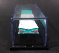 2003 Hot Wheels 1959 Chevrolet El Camino Turquoise & White Die Cast Toy Car In Display Case - Treasure Valley Antiques & Collectibles