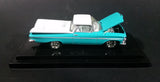 2003 Hot Wheels 1959 Chevrolet El Camino Turquoise & White Die Cast Toy Car In Display Case - Treasure Valley Antiques & Collectibles