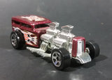 2000 Hot Wheels Way 2 Fast Dark Metal Red Die Cast Toy Car Hot Rod Vehicle - Treasure Valley Antiques & Collectibles