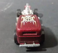 2000 Hot Wheels Way 2 Fast Dark Metal Red Die Cast Toy Car Hot Rod Vehicle - Treasure Valley Antiques & Collectibles