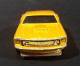 2007 Hot Wheels 1969 Ford Mustang Yellow No. 4/36 Die Cast Toy Muscle Car Vehicle - Treasure Valley Antiques & Collectibles