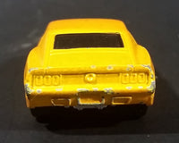 2007 Hot Wheels 1969 Ford Mustang Yellow No. 4/36 Die Cast Toy Muscle Car Vehicle - Treasure Valley Antiques & Collectibles