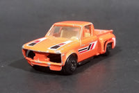 1980s Yatming Chevrolet LUV Stepside Pickup Truck Orange No. 1700 Die Cast Toy Car Vehicle - Treasure Valley Antiques & Collectibles