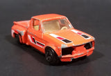 1980s Yatming Chevrolet LUV Stepside Pickup Truck Orange No. 1700 Die Cast Toy Car Vehicle - Treasure Valley Antiques & Collectibles