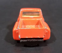 1980s Yatming Chevrolet LUV Stepside Pickup Truck Orange No. 1700 Die Cast Toy Car Vehicle - Treasure Valley Antiques & Collectibles