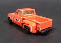 1980s Yatming Chevrolet LUV Stepside Pickup Truck Orange No. 1700 Die Cast Toy Car Vehicle - Treasure Valley Antiques & Collectibles