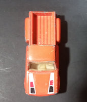 1980s Yatming Chevrolet LUV Stepside Pickup Truck Orange No. 1700 Die Cast Toy Car Vehicle - Treasure Valley Antiques & Collectibles