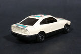 1980s Yatming BMW 850i Tan White Red M-Power Blue #4 Sport No. 804 Die Cast Toy Car - Treasure Valley Antiques & Collectibles