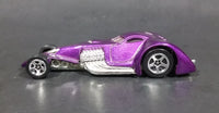 2000 Hot Wheels First Editions Hammered Coupe Metalflake Purple Die Cast Toy Car Hot Rod Vehicle - Treasure Valley Antiques & Collectibles