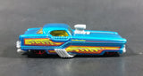 2009 Hot Wheels Metrorail 1950s Nash Metropolitan Metalflake Aqua Candy Blue Die Cast Toy Car