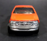 1996 Hot Wheels 1997 Ford F-150 Orange w/ Flames Die Cast Toy Pickup Truck Vehicle - Treasure Valley Antiques & Collectibles