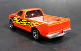 1996 Hot Wheels 1997 Ford F-150 Orange w/ Flames Die Cast Toy Pickup Truck Vehicle - Treasure Valley Antiques & Collectibles