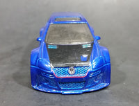 2007 Hot Wheels VW Volkwagen Golf GTI Metalflake Blue Die Cast Toy Car Vehicle - Treasure Valley Antiques & Collectibles