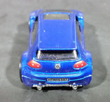 2007 Hot Wheels VW Volkwagen Golf GTI Metalflake Blue Die Cast Toy Car Vehicle - Treasure Valley Antiques & Collectibles