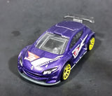 2012 Hot Wheels Renault Megane Trophy Purple Die Cast Toy Car Vehicle - Treasure Valley Antiques & Collectibles