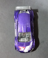 2012 Hot Wheels Renault Megane Trophy Purple Die Cast Toy Car Vehicle - Treasure Valley Antiques & Collectibles