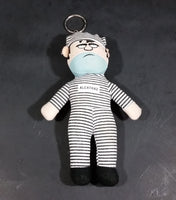 Collectible Souvenir Alcatraz Island Prison Prisoner 6 3/4" Soft Plush Key Chain Memorabilia - Treasure Valley Antiques & Collectibles