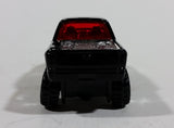 2007 Hot Wheels Dodge Ram 1500 Black w/ Red Flames Die Cast Toy Off Road Truck Vehicle - Treasure Valley Antiques & Collectibles