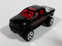 2007 Hot Wheels Dodge Ram 1500 Black w/ Red Flames Die Cast Toy Off Road Truck Vehicle - Treasure Valley Antiques & Collectibles