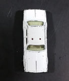 1980s Yatming Dodge Monaco White Rescue Die Cast Toy Car Emergency Vehicle - Treasure Valley Antiques & Collectibles