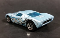 2002 Hot Wheels 1960s Ford GT-40 Octoblast Metallic Pale Blue Die Cast Toy Race Car Vehicle - Treasure Valley Antiques & Collectibles