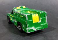 1986 Hot Wheels Workhorses Rescue Ranger Green Die Cast Toy Truck Vehicle - Treasure Valley Antiques & Collectibles