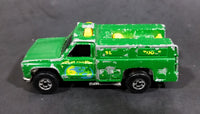 1986 Hot Wheels Workhorses Rescue Ranger Green Die Cast Toy Truck Vehicle - Treasure Valley Antiques & Collectibles