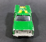 1986 Hot Wheels Workhorses Rescue Ranger Green Die Cast Toy Truck Vehicle - Treasure Valley Antiques & Collectibles