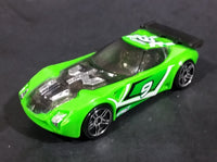 2009 Hot Wheels Track Stars Nerve Hammer Bright Green #9 Die Cast Toy Car Vehicle