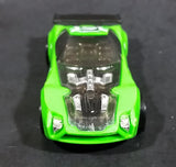 2009 Hot Wheels Track Stars Nerve Hammer Bright Green #9 Die Cast Toy Car Vehicle