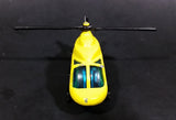 2006 Hot Wheels Aerial Attack 1989 Propper Chopper Stinger Yellow Die Cast Toy Helicopter - Treasure Valley Antiques & Collectibles