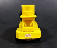 1995 Hot Wheels Oshkosh Cement Mixer Yellow & Black Die Cast Toy Truck Construction Vehicle - Treasure Valley Antiques & Collectibles