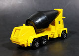 1995 Hot Wheels Oshkosh Cement Mixer Yellow & Black Die Cast Toy Truck Construction Vehicle - Treasure Valley Antiques & Collectibles