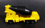 1995 Hot Wheels Oshkosh Cement Mixer Yellow & Black Die Cast Toy Truck Construction Vehicle - Treasure Valley Antiques & Collectibles