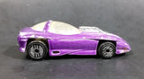 1993 Hot Wheels Silhouette II Metalflake Purple Die Cast Toy Car Vehicle