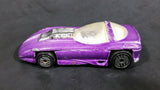 1993 Hot Wheels Silhouette II Metalflake Purple Die Cast Toy Car Vehicle